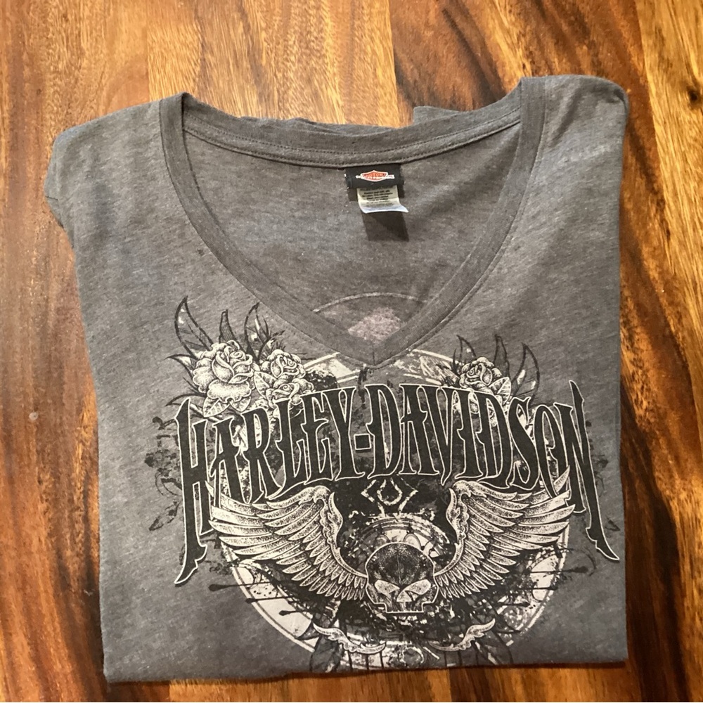 Harley-Davidson Charcoal Graphic Tee